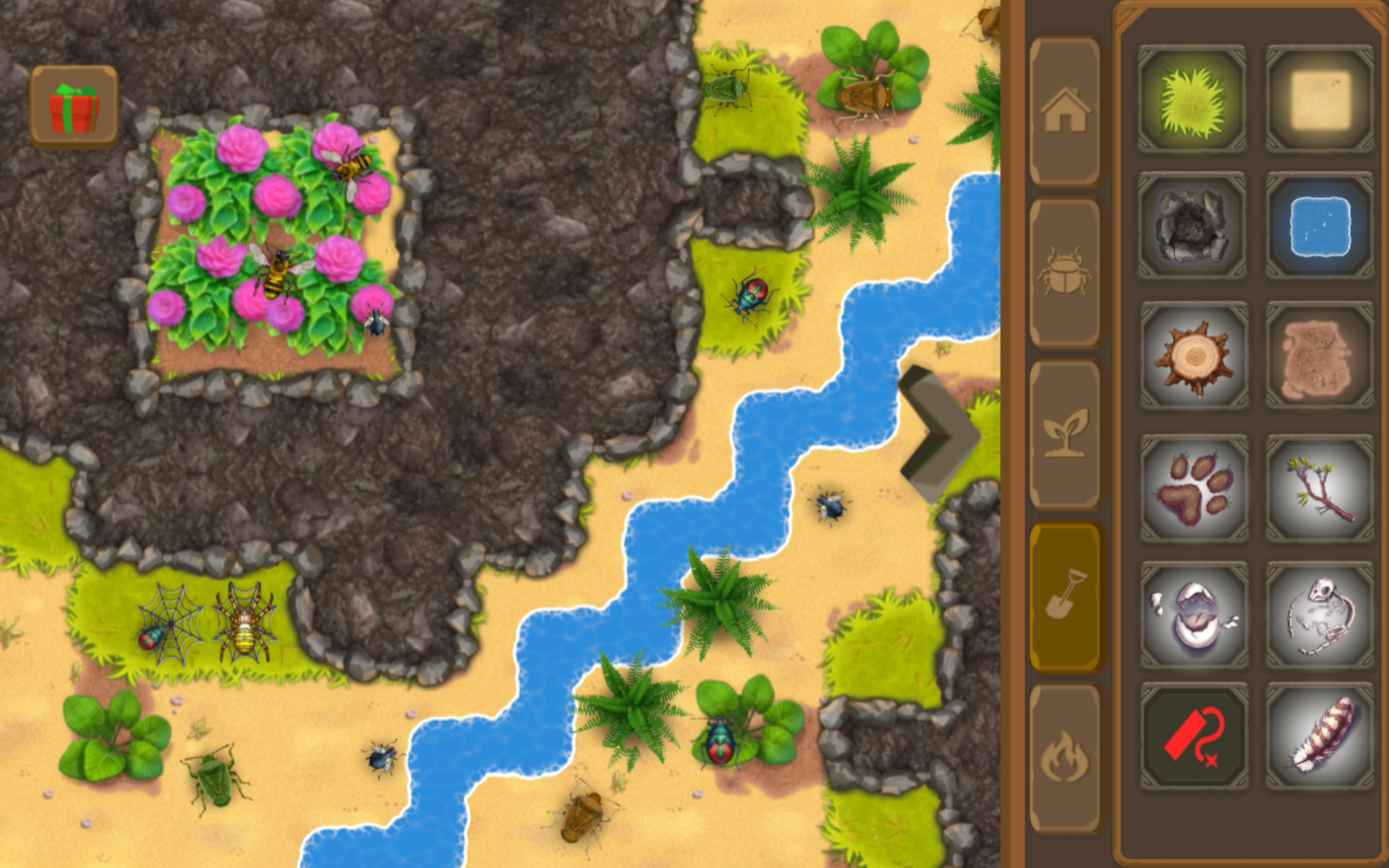 BugBox: Tiny Life Sandbox Game Screenshot