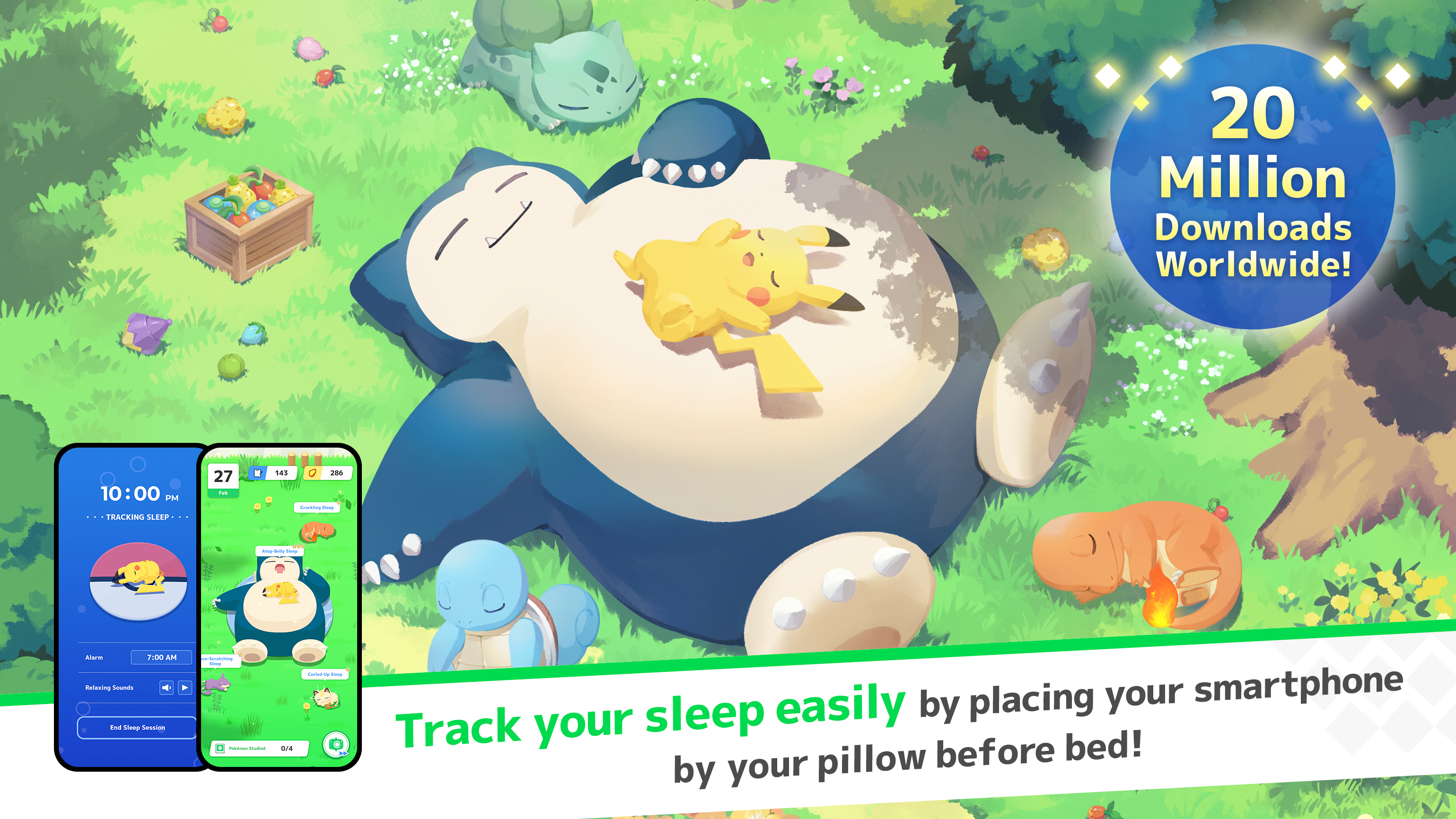 Pokémon Sleep Game Screenshot