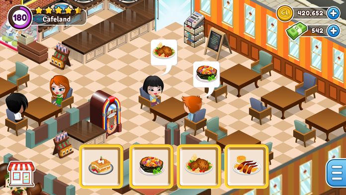 Screenshot of Cafeland - Restaurant Cooking