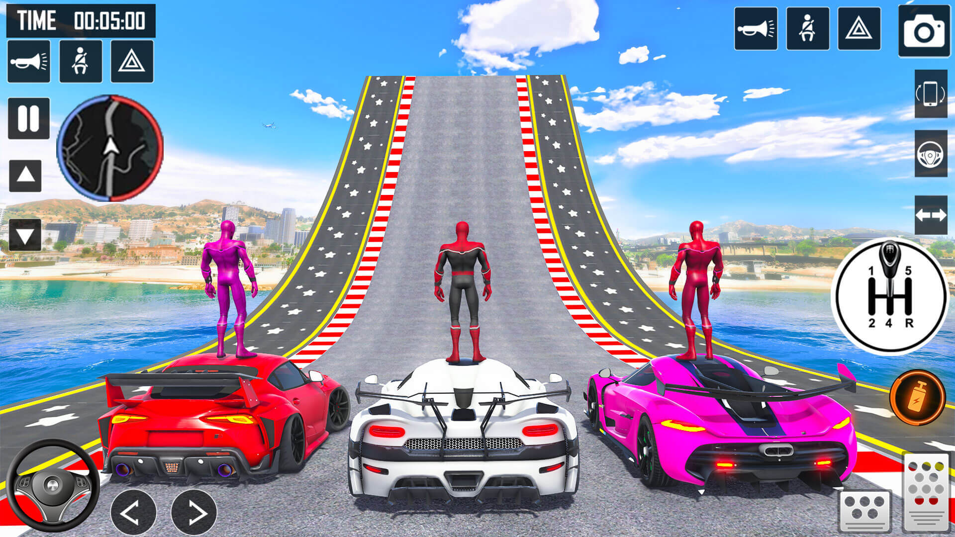 Car Stunt Racing: Car Game 3D ゲームのスクリーンショット