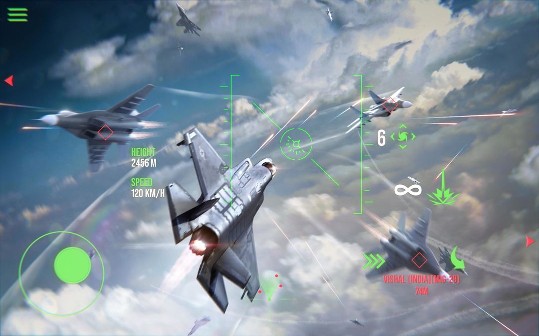 Modern Warplanes: PvP Warfare screenshot game