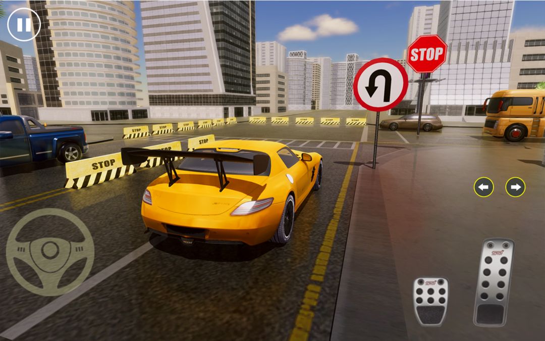 Driving School 2019 - Car Driving Simulator 2 ภาพหน้าจอเกม