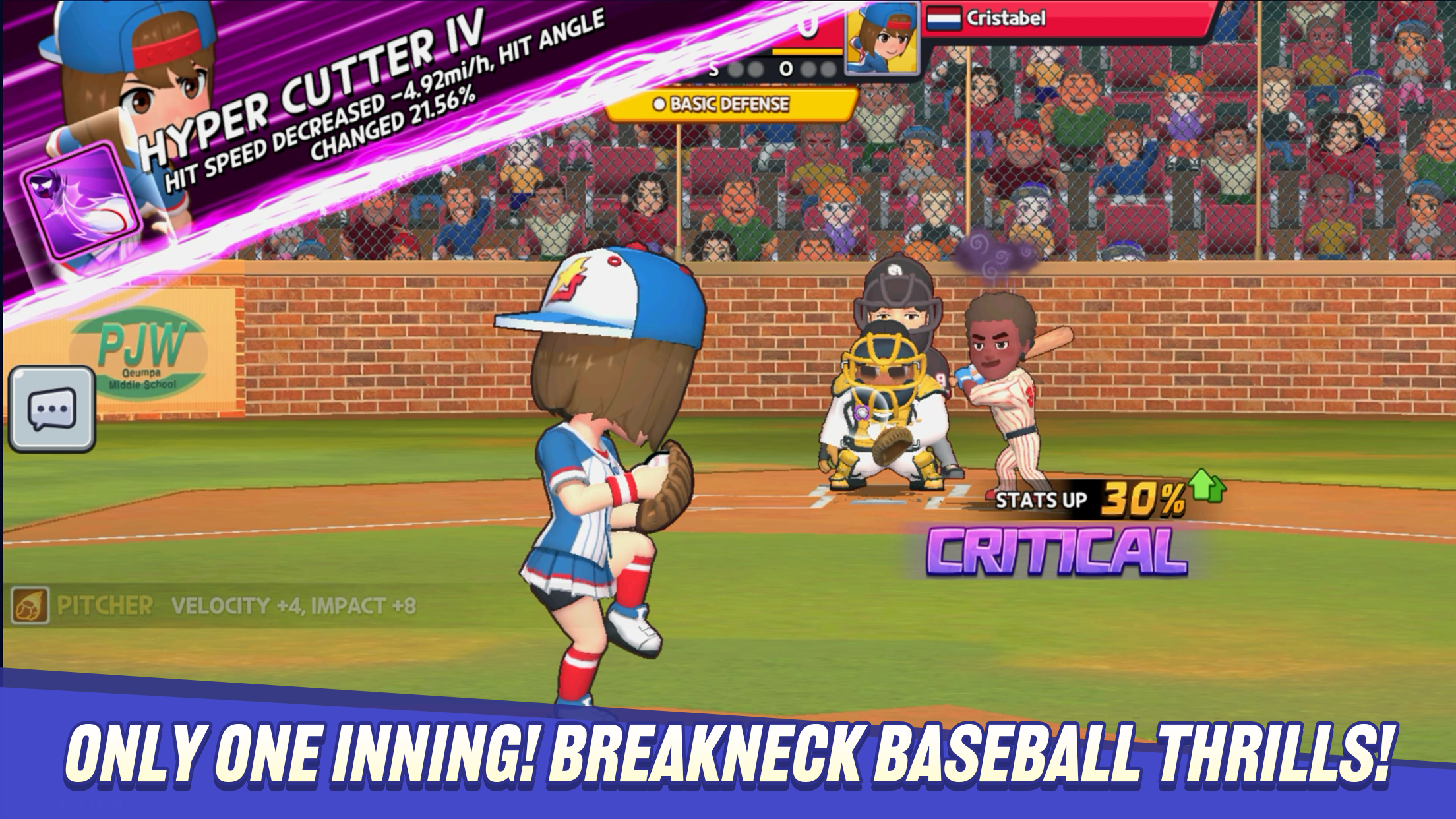 Super Baseball League Game Screenshot