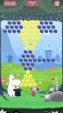 Moomin Bubble Game Screenshot
