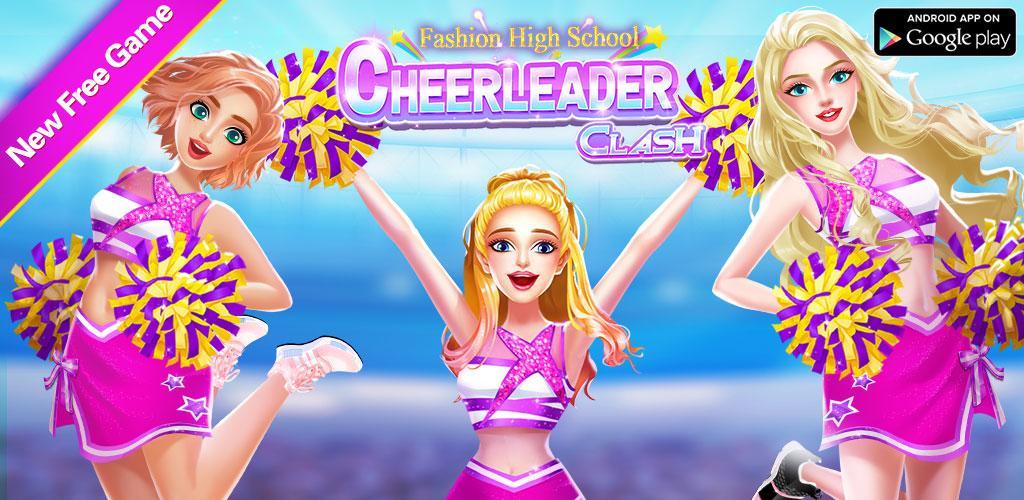 Banner of Cheerleader Clash - Fashion High School 1.1