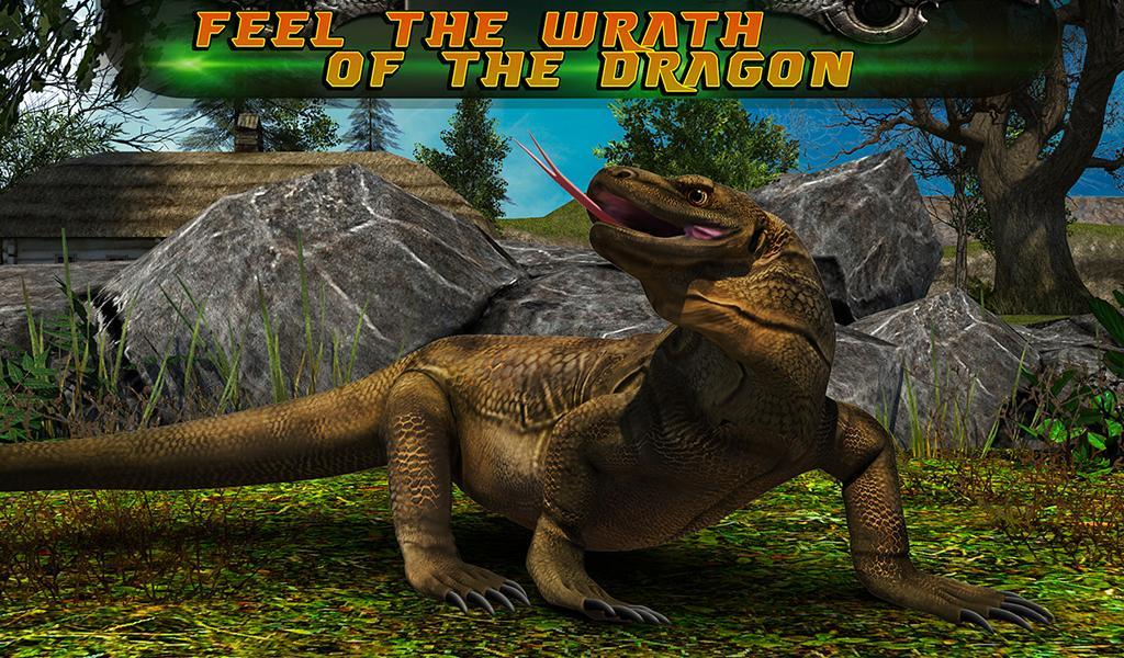 Komodo Dragon Rampage 2016 ゲームのスクリーンショット