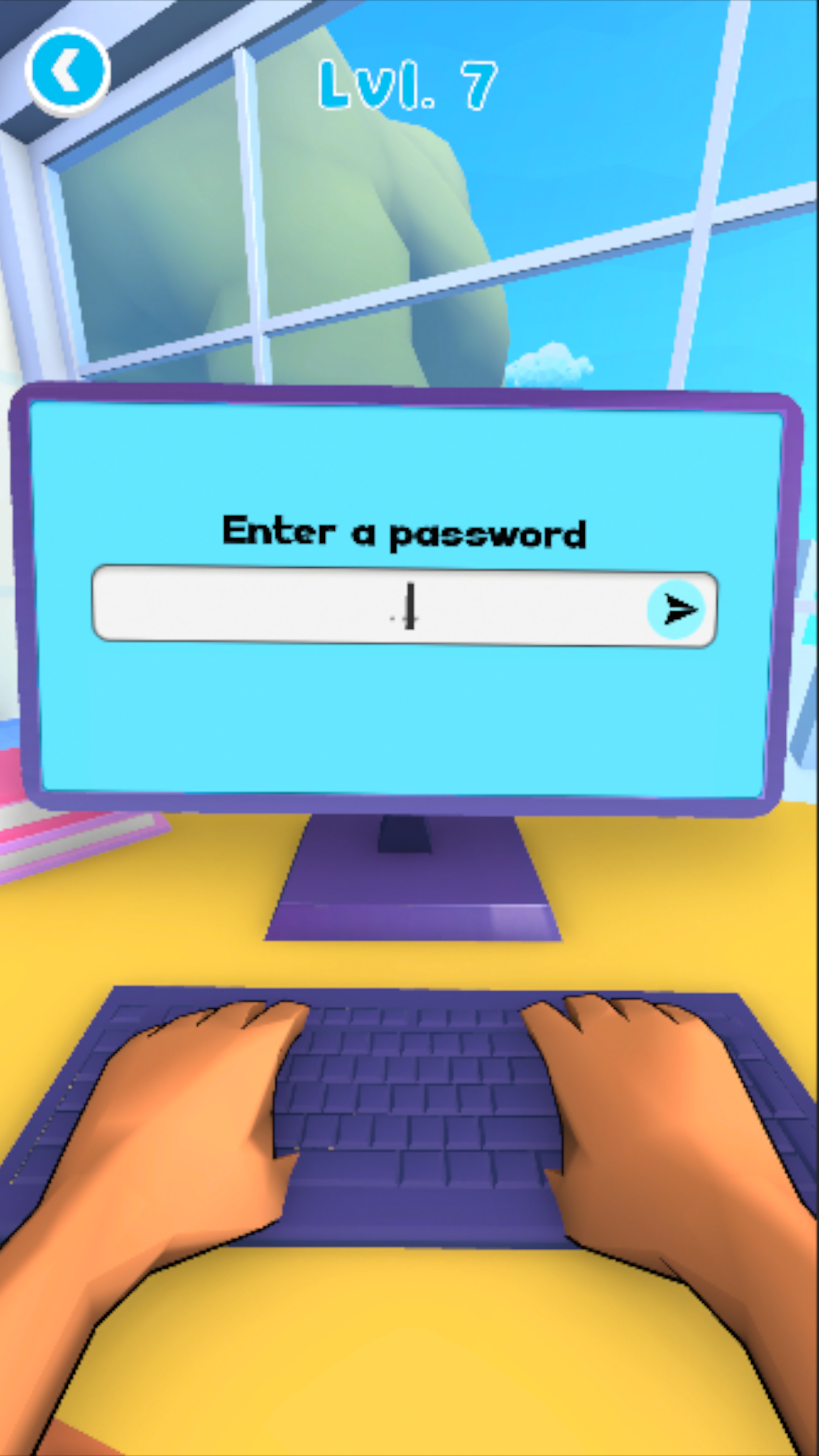 Wrong password Game Screenshot