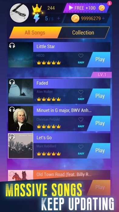 Tap Music 3D screenshot game