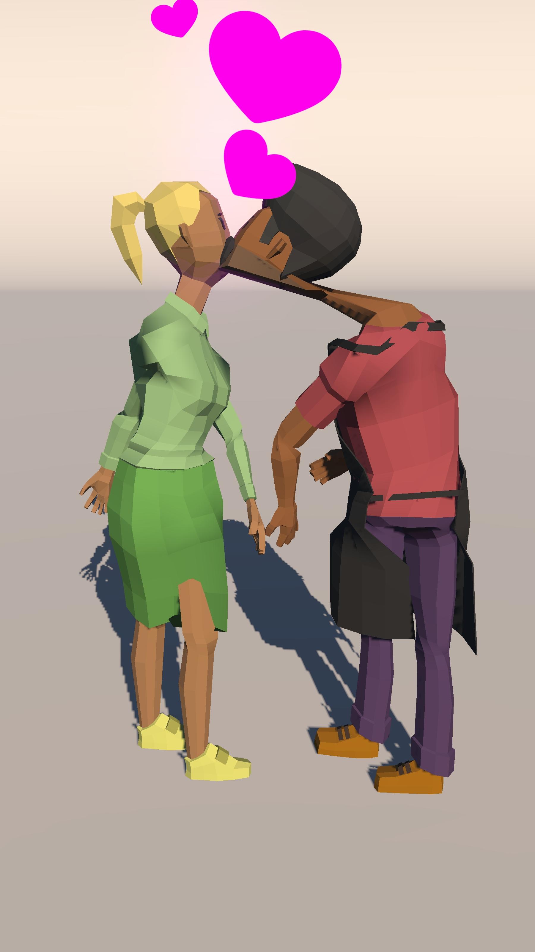 Captura de Tela do Jogo Kissing Now