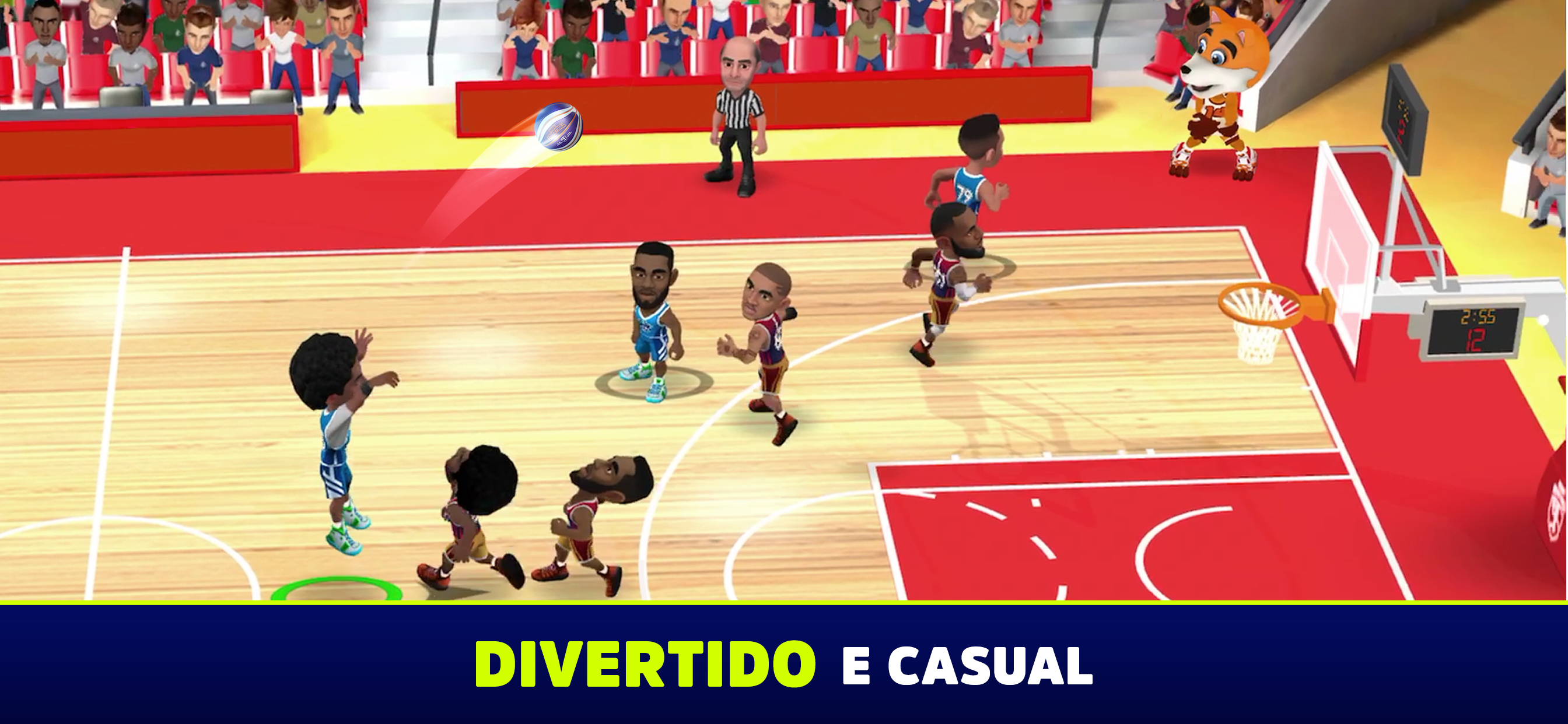 Captura de Tela do Jogo Mini Basketball