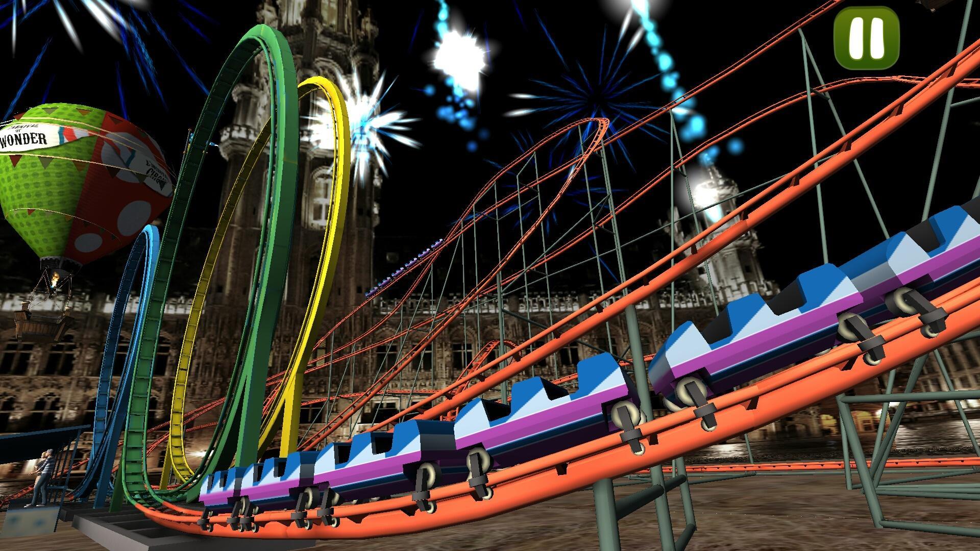 Roller Coaster Park: Fun Games ภาพหน้าจอเกม