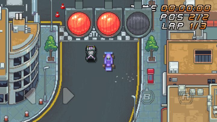 Screenshot 1 of การแข่งรถซุปเปอร์อาเขต 1.15