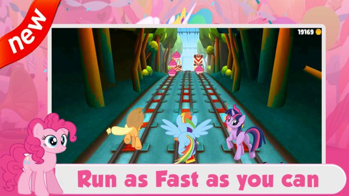 Screenshot 1 of My little adventurer unicorn pony Pony Game