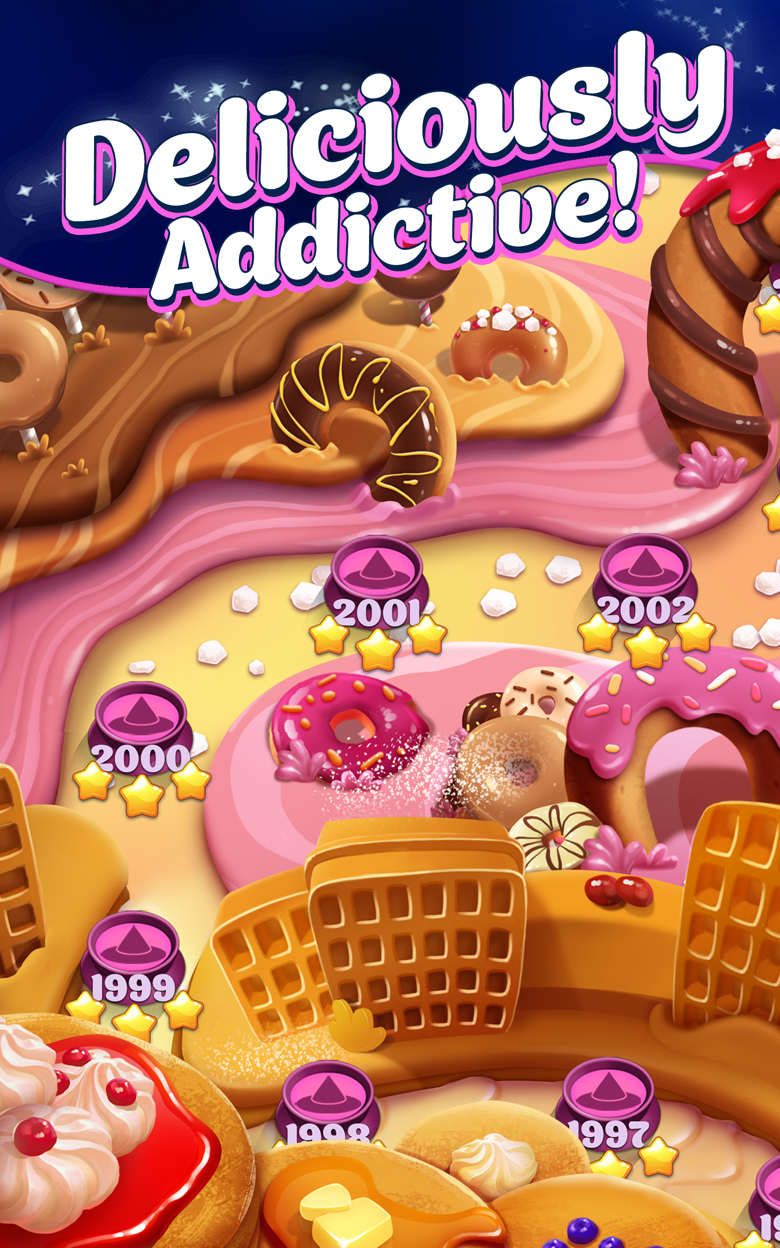 Crafty Candy - Match 3 Game Game Screenshot