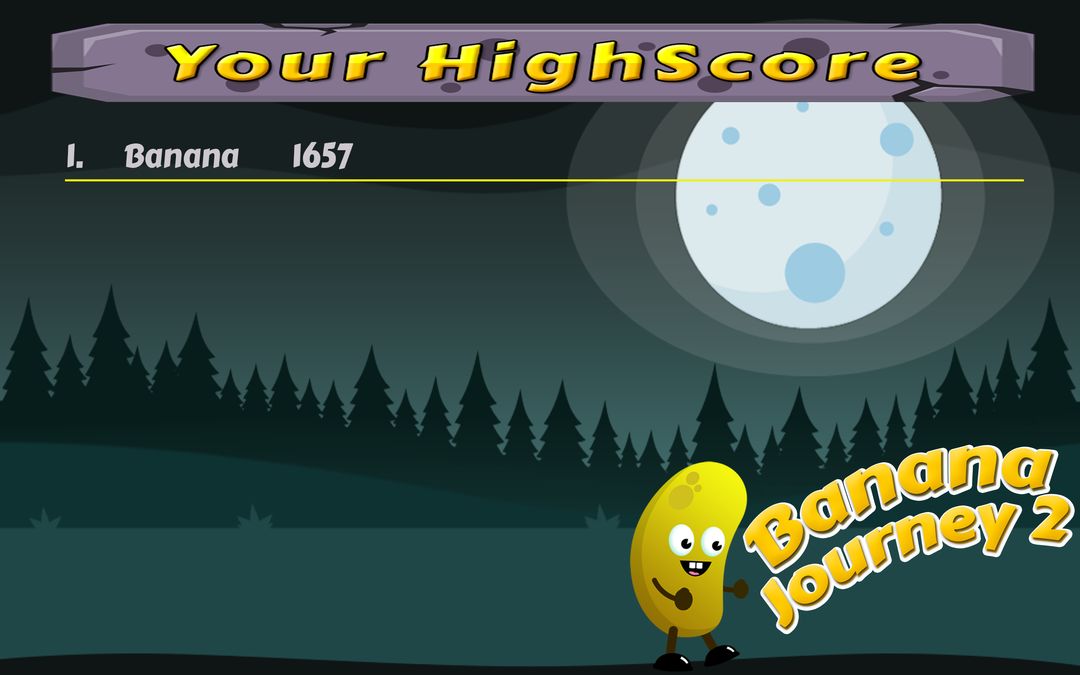Banana Journey 2 screenshot game