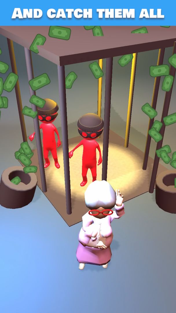 Screenshot of Catch the thief 3D