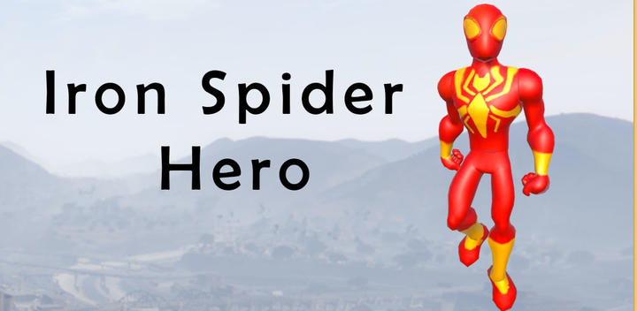 Banner of Iron Stickman Spider Rope Hero Gangstar City 1.3