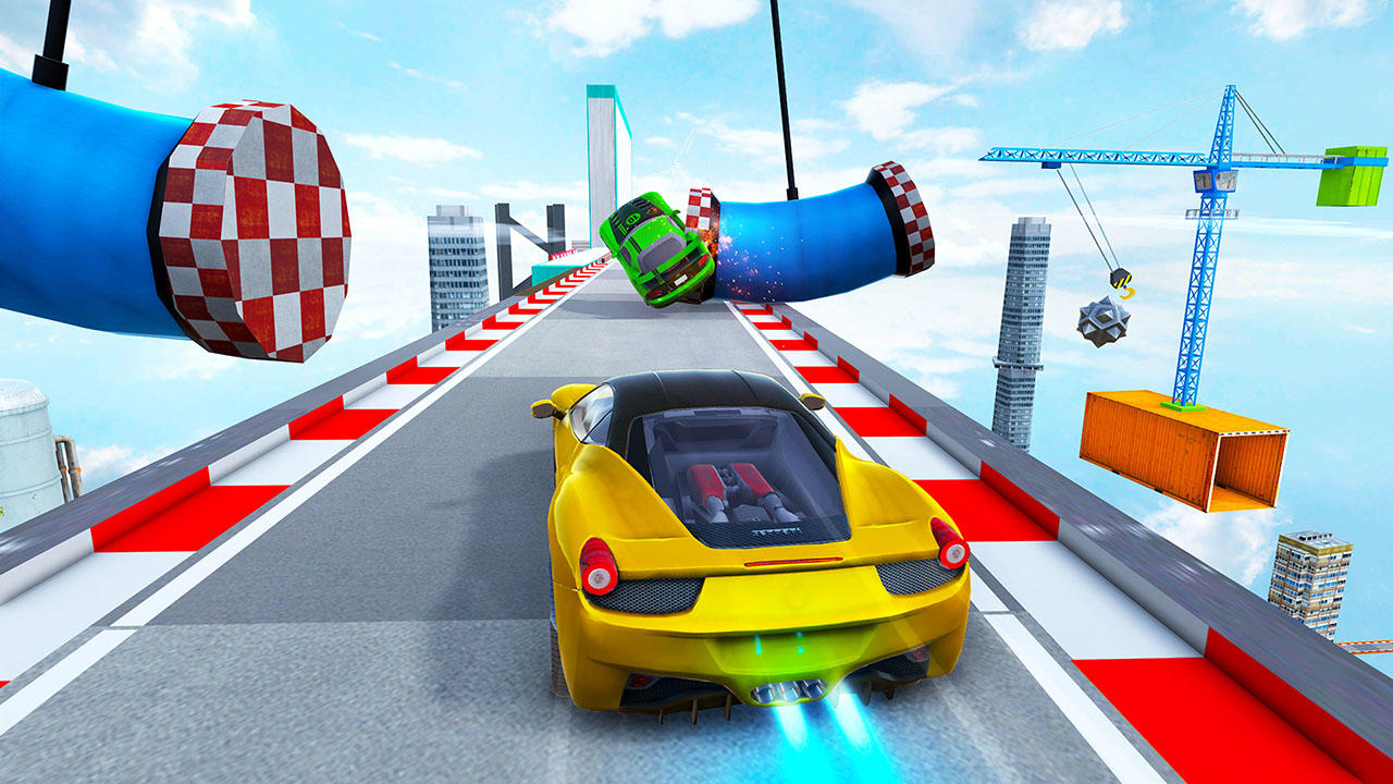 Car Stunt Races: Ramp car game 게임 스크린샷