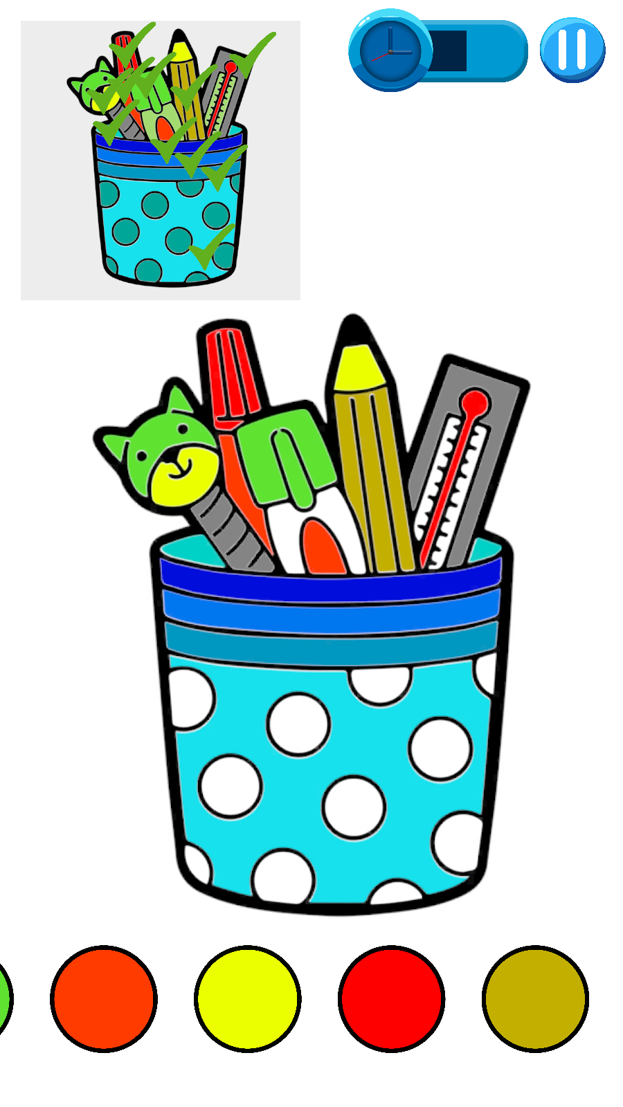 Coloring Master Game Screenshot