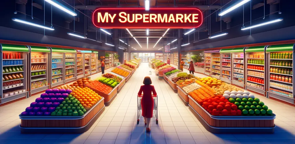 Banner of My Supermarket: Simulation 3D 