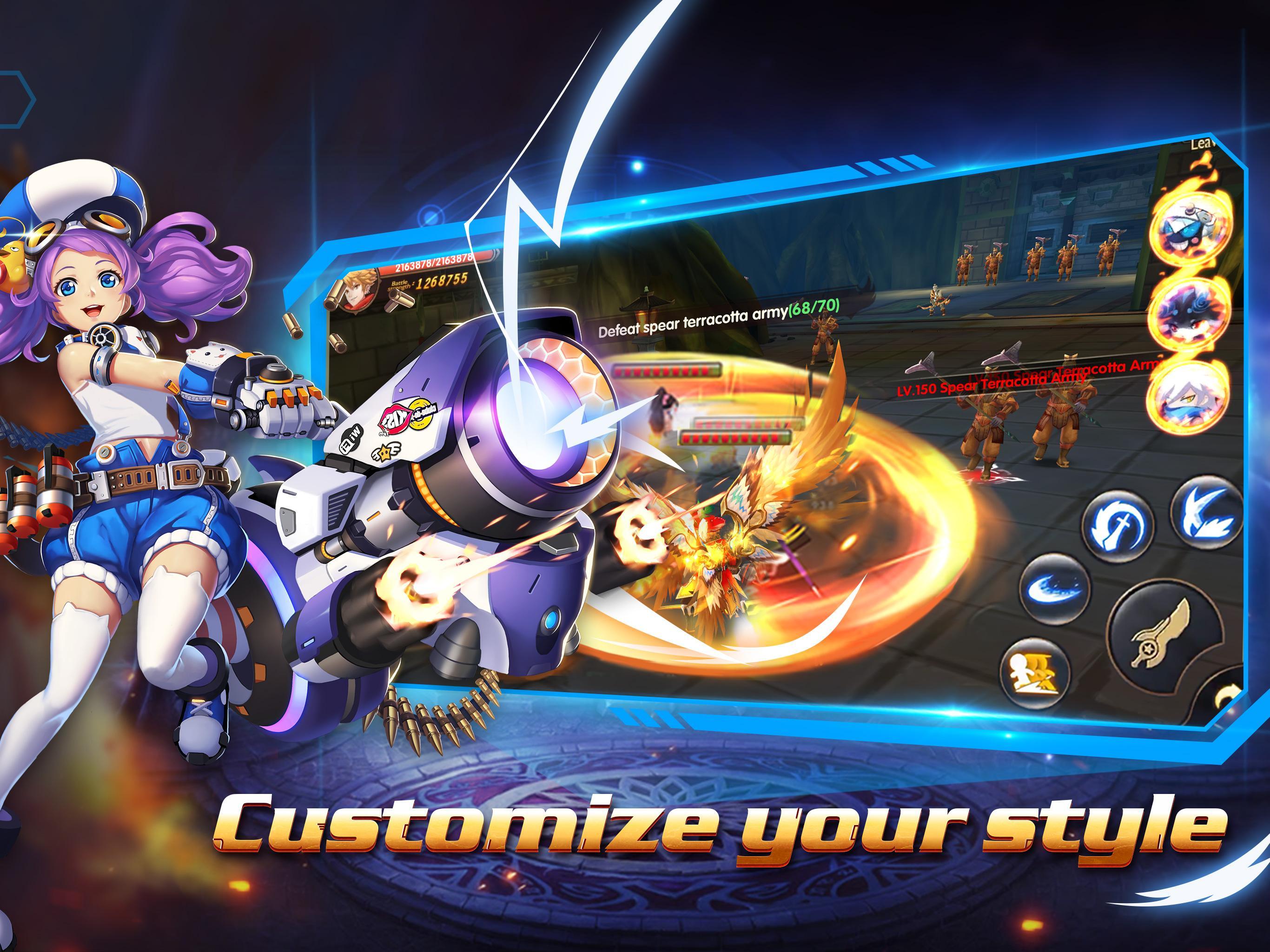 Wings of Force Game Screenshot