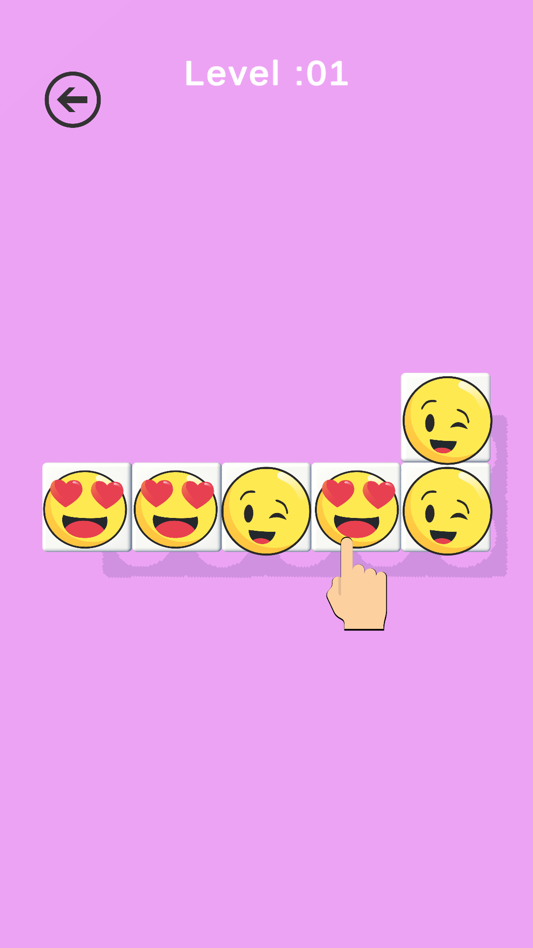 Emoji Match Puzzle Game Screenshot