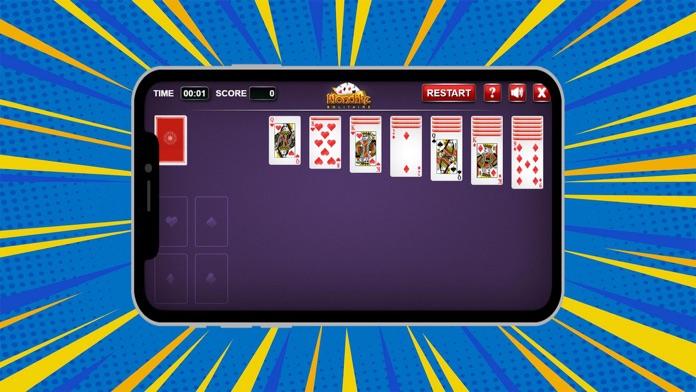 Klondike Solitaire Happy Game Screenshot