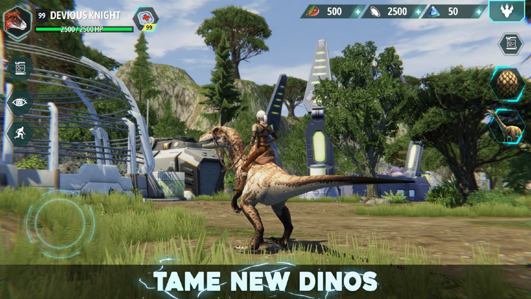 Dino Tamers - Jurassic MMO遊戲截圖