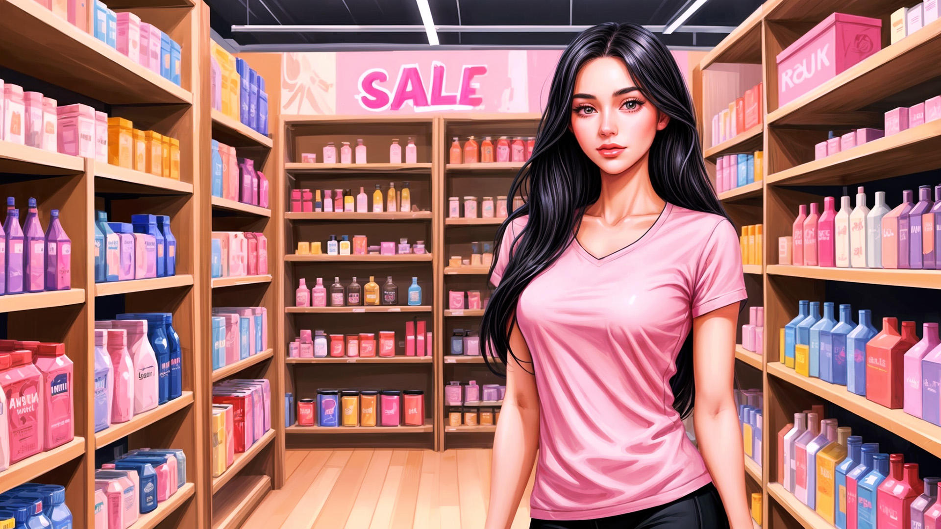 Supermarket 3D Store Simulator Game Screenshot