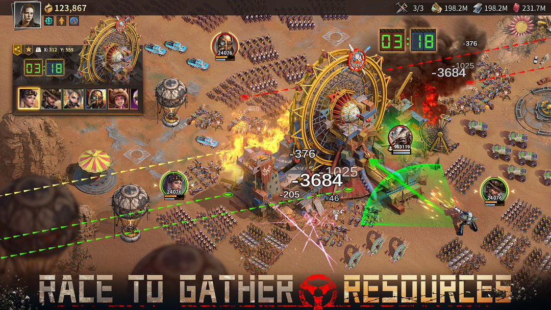 Dust Lands Survival GO! screenshot game