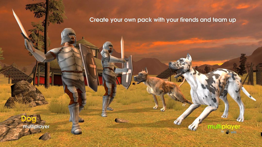 Dog Multiplayer : Great Dane ภาพหน้าจอเกม
