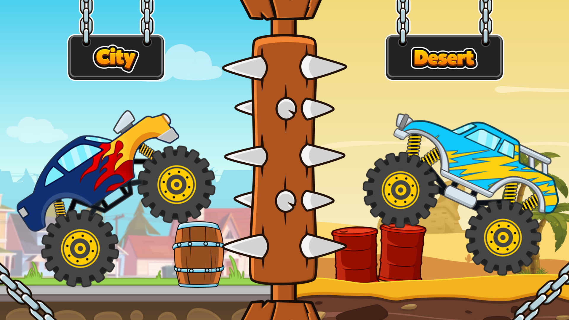 Monster Truck Adventure Game Screenshot
