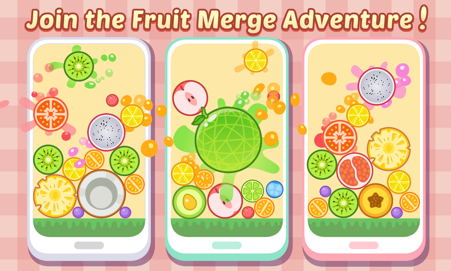 Cuplikan Layar Game Fruit Crush-Merge Fruit Melon