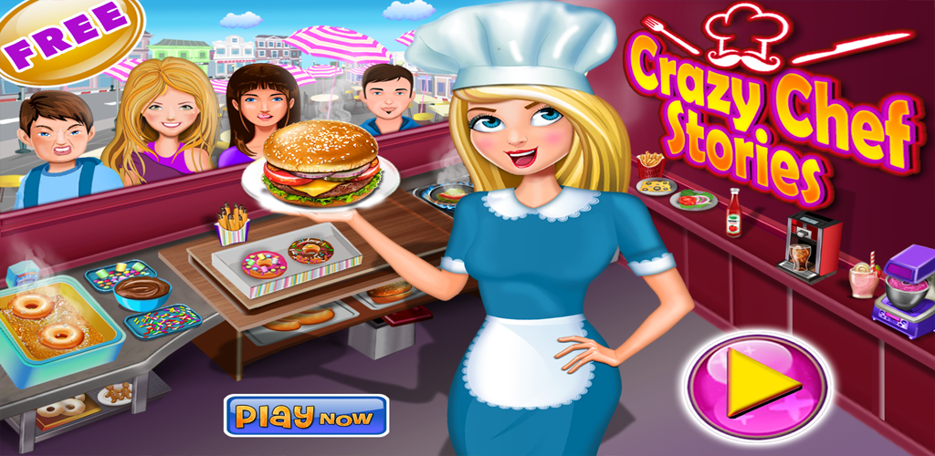 Banner of Burger Serving Cafe Food Games 4.75
