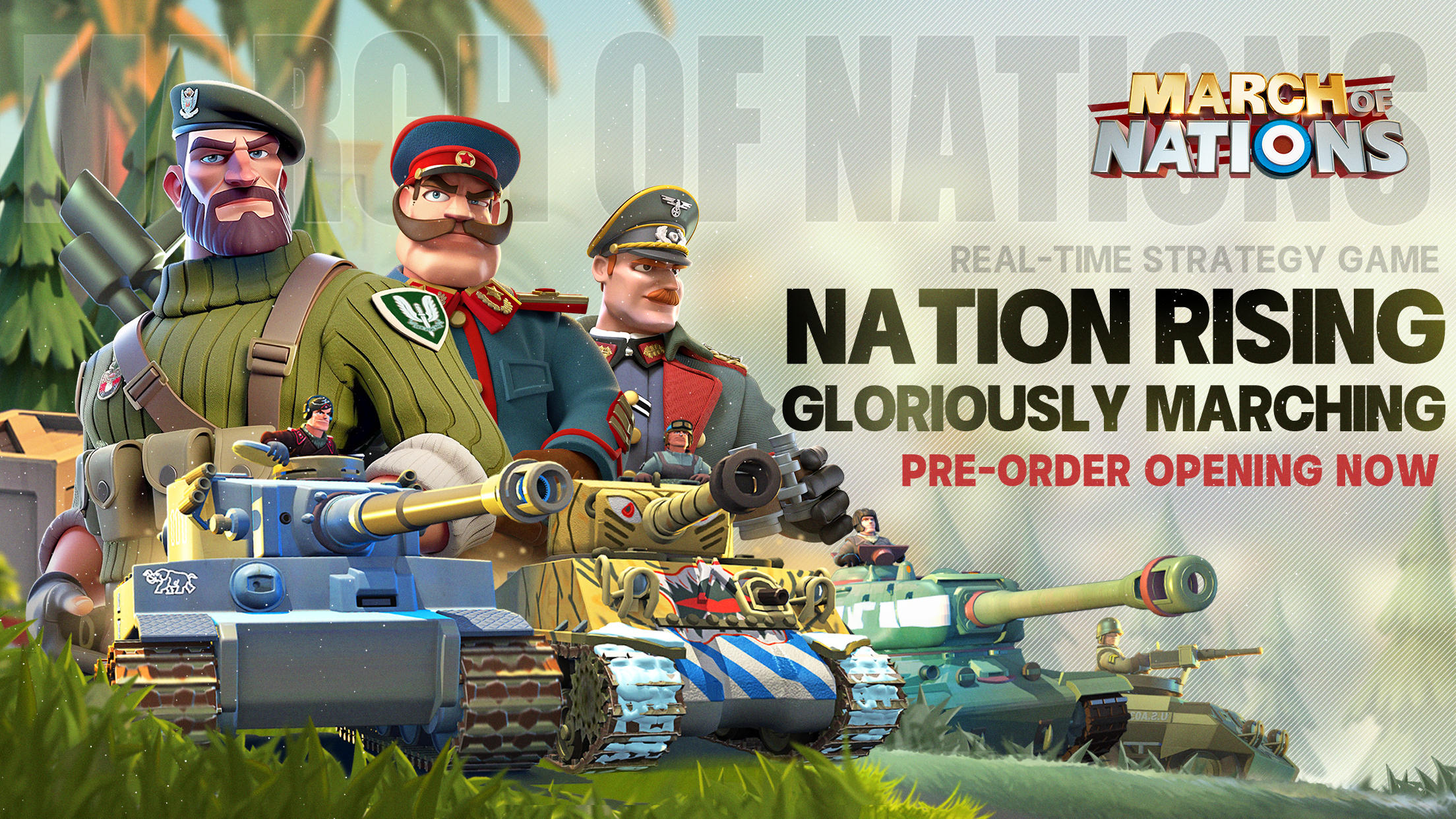 Captura de Tela do Jogo March of Nations