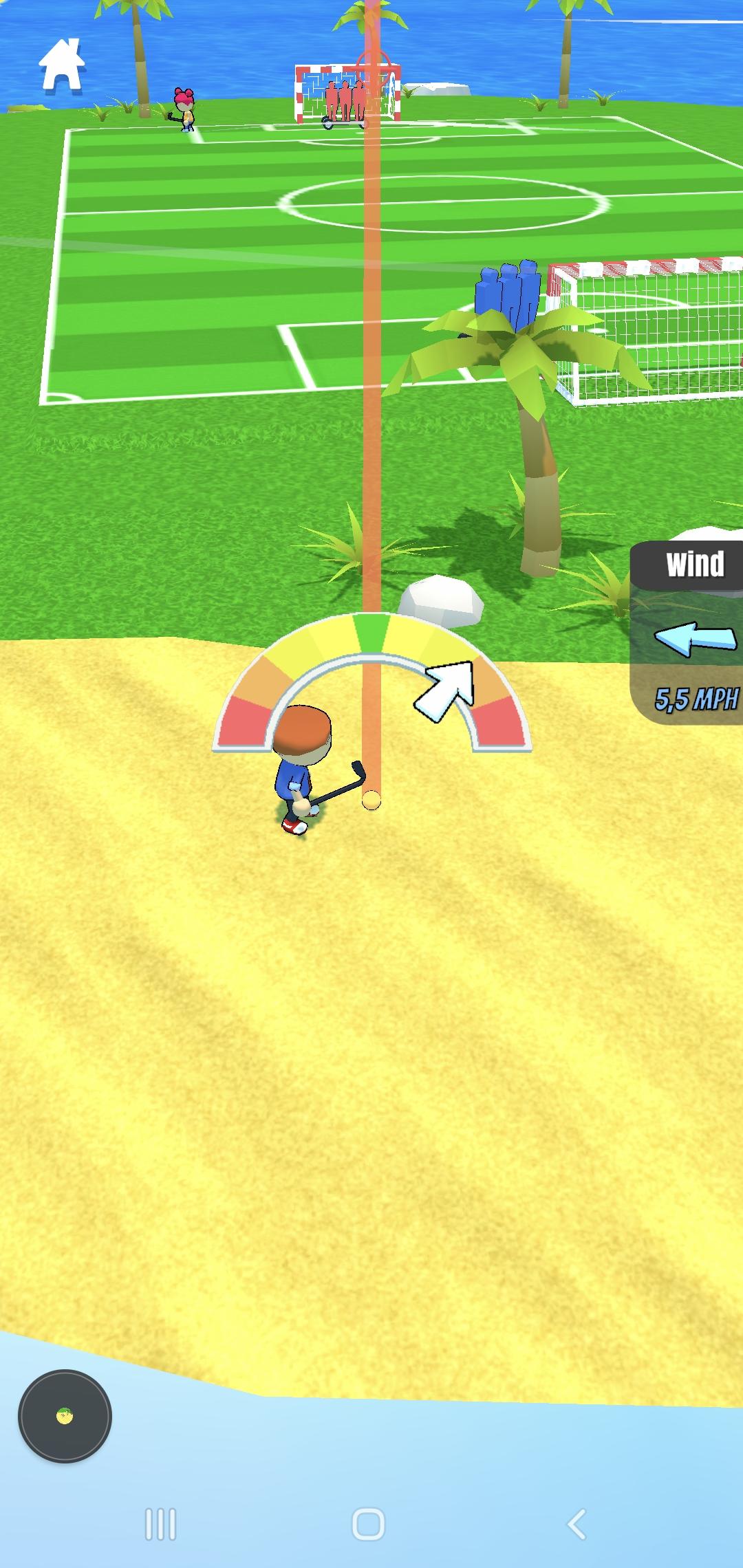 Swing N' Goal 게임 스크린샷