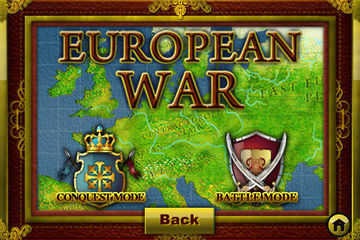 European War Game Screenshot