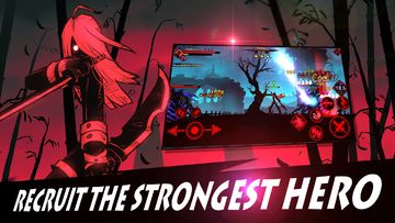 Captura de Tela do Jogo League of Stickman 2-Sword Dem