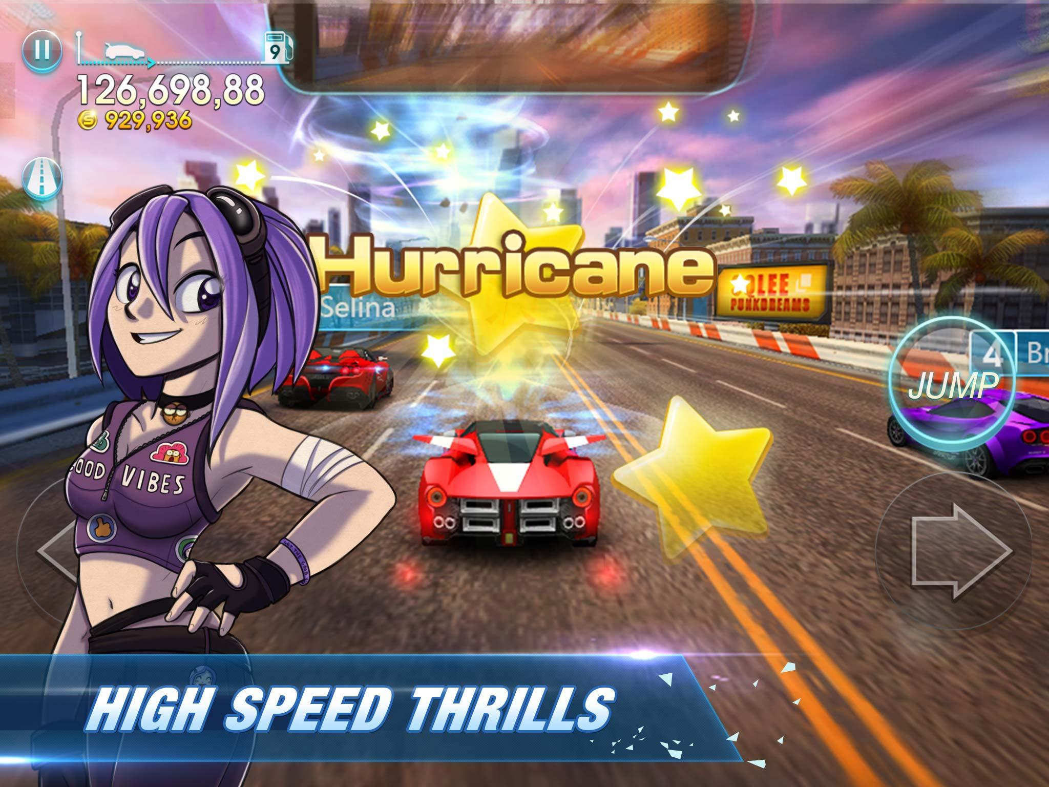 Viber Infinite Racer 게임 스크린샷