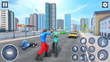 Spider City Battle Fighting 3D Game Screenshot