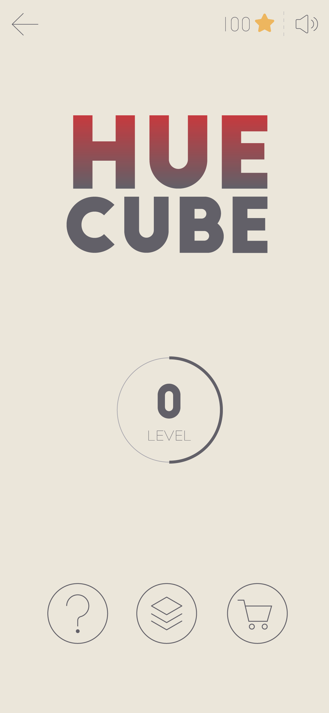 Hue Cube 게임 스크린 샷