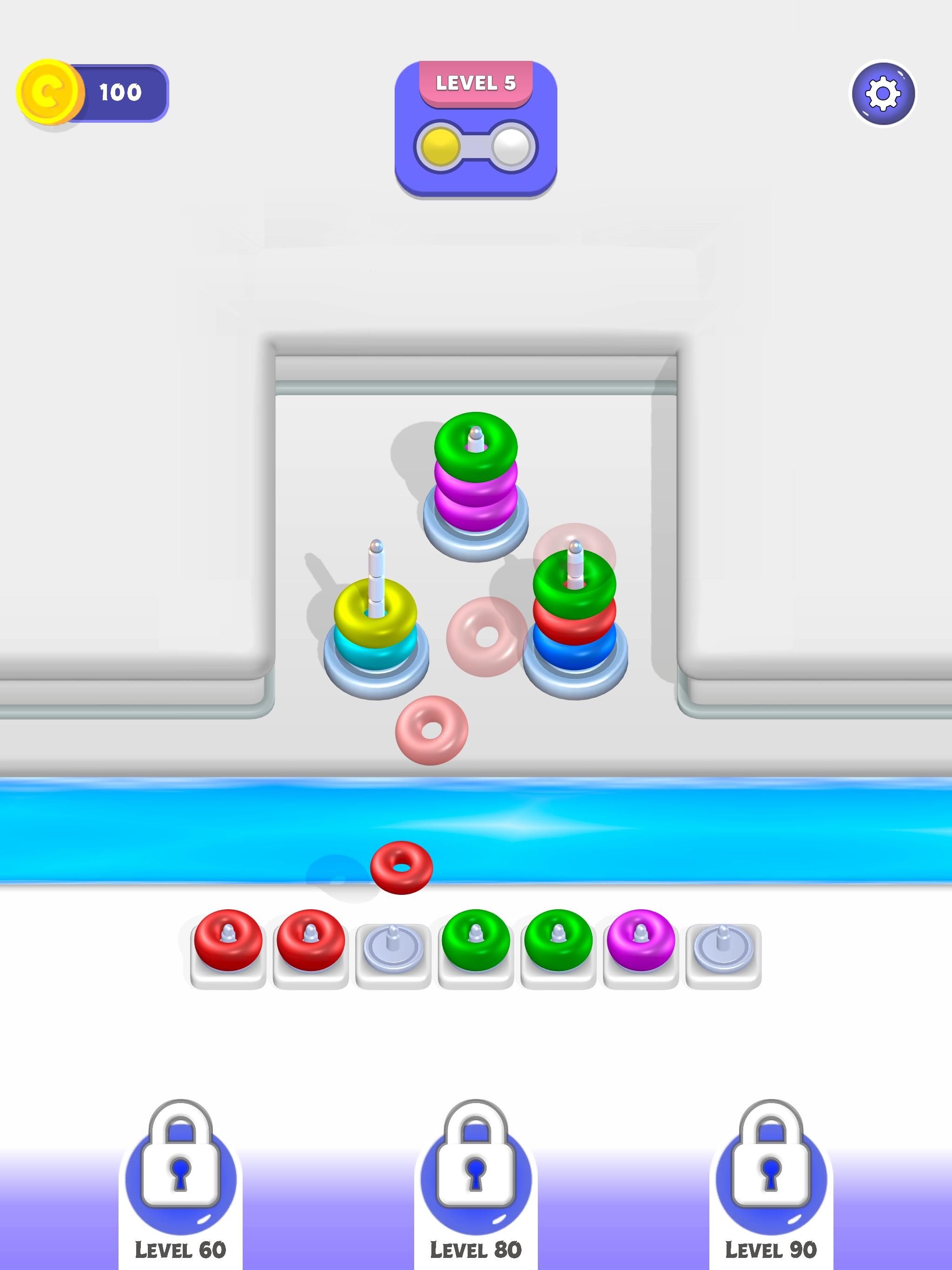 Sort Merge 3D Game Screenshot