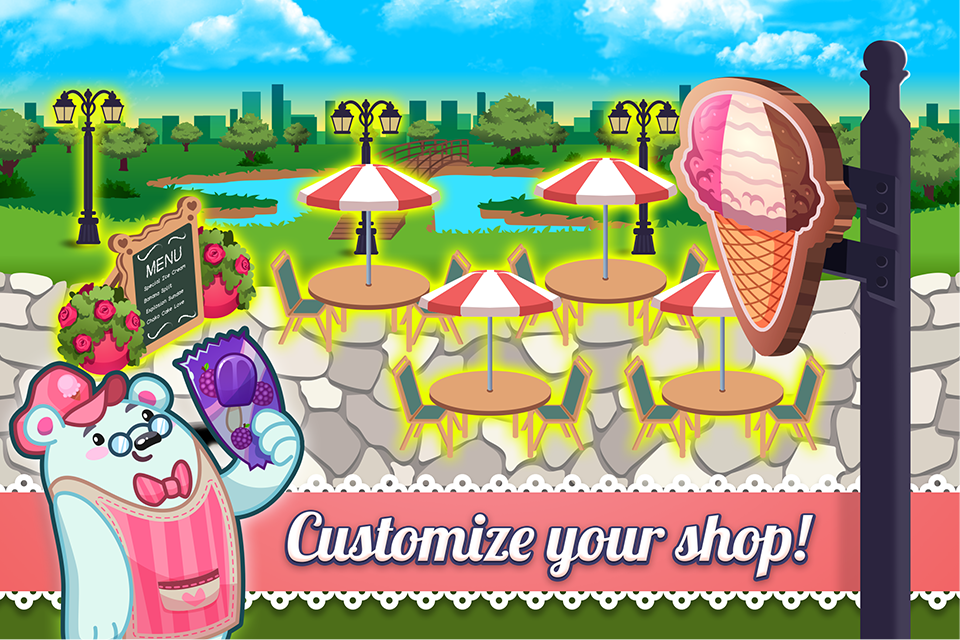 My Ice Cream Shop: Time Manage Game Screenshot