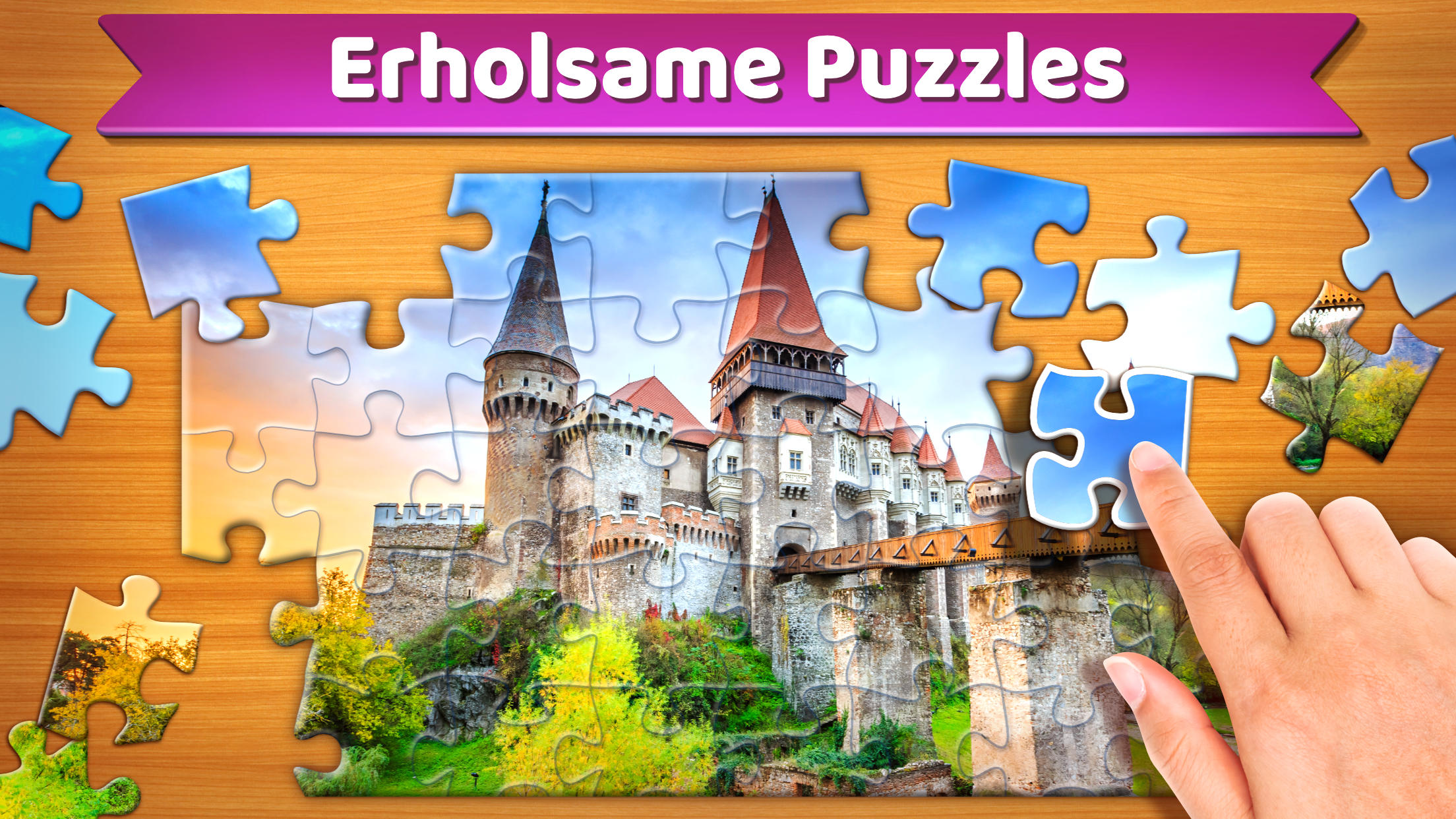 Screenshot 1 of Puzzle Spiele: Jigsaw Puzzles 2.1.1