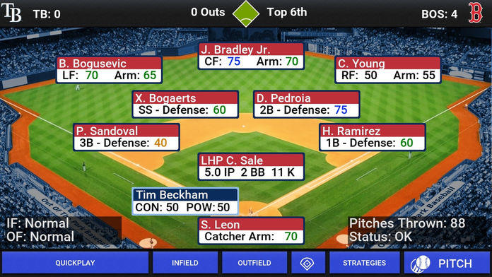 Screenshot 1 of អ្នកគ្រប់គ្រង MLB 2017 