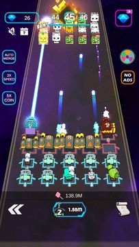 Fireline Merge Defense 3D Game Screenshot