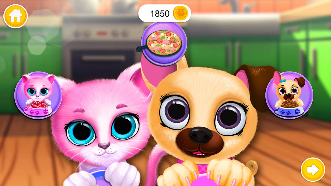 Screenshot of Kiki & Fifi Pet Friends