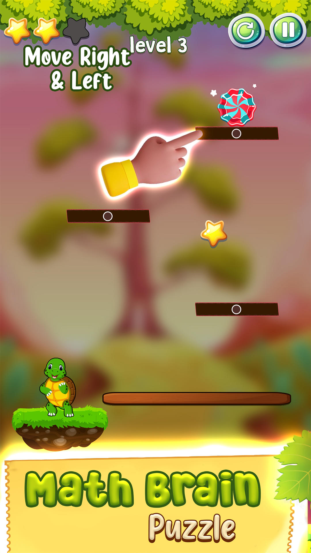 Math Brain Puzzle game Game Screenshot