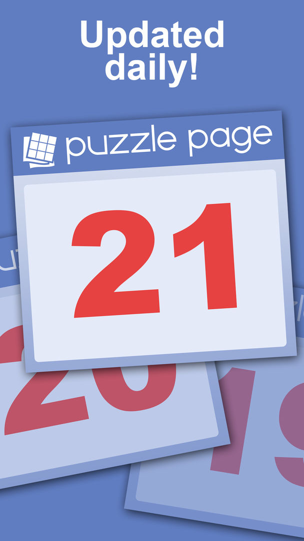Puzzle Page - Daily Puzzles! screenshot game