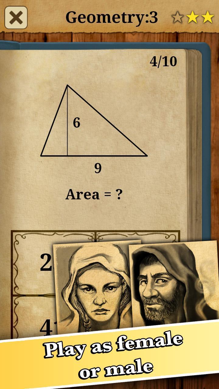 Screenshot of King of Math